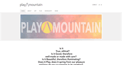 Desktop Screenshot of play-mountain.org